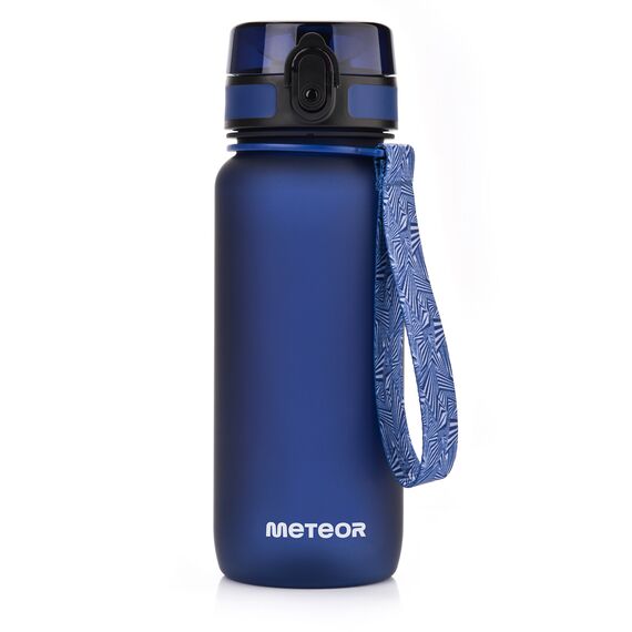 METEOR Bidon Sportowy 650 ml, Kolor: granatowy, Waga: 0.17