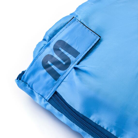 METEOR śpiwór turystyczny kempingowy kołdra 180x75cm niebieski, 3 zdjęcie METEOR śpiwór turystyczny kempingowy kołdra 180x75cm niebieski, 3 zdjęcie