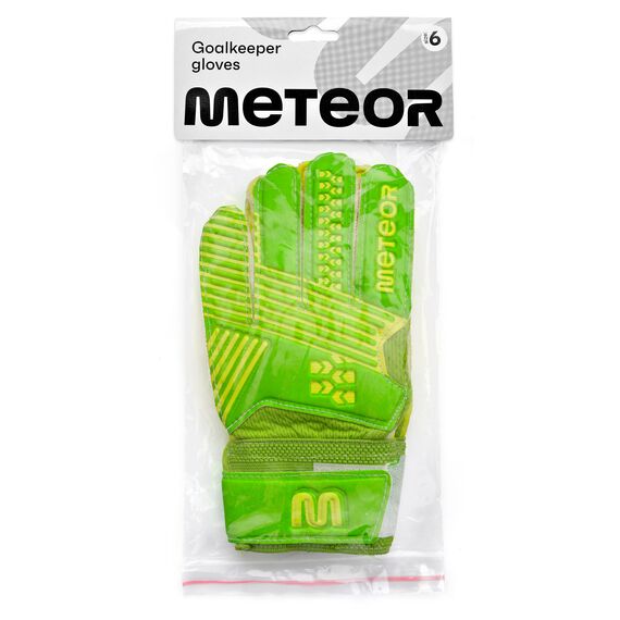 METEOR Rękawice Bramkarskie Na Rzep Catch 4 Zielone, Kolor: zielony, Rozmiar: 9, 10 zdjęcie METEOR Rękawice Bramkarskie Na Rzep Catch 4 Zielone, Kolor: zielony, Rozmiar: 9, 10 zdjęcie