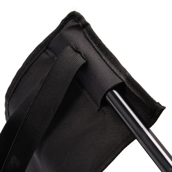 METEOR krzesło kempingowe turystyczne składane Seza zielone, Kolor: czarny, 8 zdjęcie