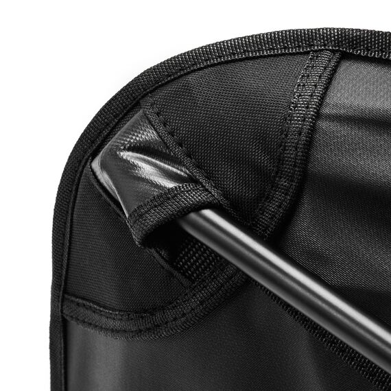 METEOR krzesło turystyczne na kemping składane Schelp czarne, Kolor: czarny, 5 zdjęcie