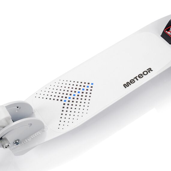 METEOR hulajnoga miejska regulowana składana Racer Q3 biała, 5 zdjęcie