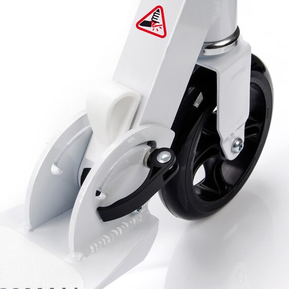 METEOR hulajnoga miejska regulowana składana Racer Q3 biała, 9 zdjęcie