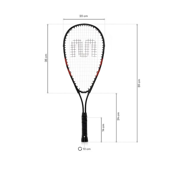 METEOR Zestaw Do Speed Badmintona 2 Rakietki Aluminiowe + 3 Lotki, 7 zdjęcie