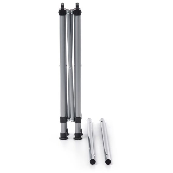 METEOR stół turystyczny kempingowy składany z pokrowcem Bankada srebrny, 10 zdjęcie