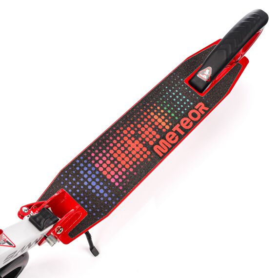 METEOR hulajnoga miejska z dużymi kauczukowymi kołami Urban Bann czerwona, Kolor: czerwony, Waga: 3.7, 4 zdjęcie