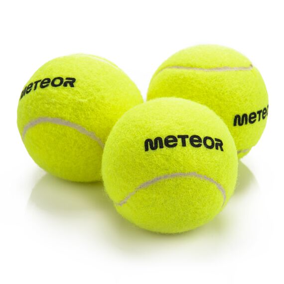 METEOR PIŁKI DO TENISA ZIEMNEGO 3 szt.