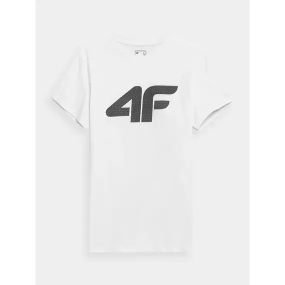 4F koszulka męska sportowa t-shirt bawełniany M1844 biały, Kolor: biały, Rozmiar: S, 4 zdjęcie 4F koszulka męska sportowa t-shirt bawełniany M1844 biały, Kolor: biały, Rozmiar: S, 4 zdjęcie