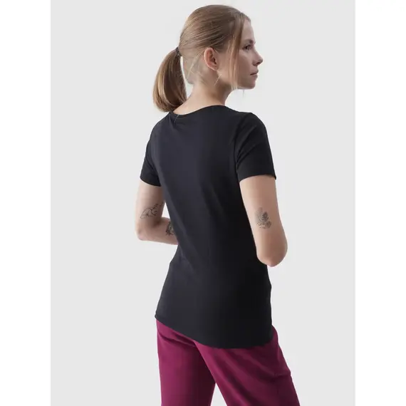 4F T-shirt damski F1845 czarny, Kolor: czarny, Rozmiar: S, 2 zdjęcie