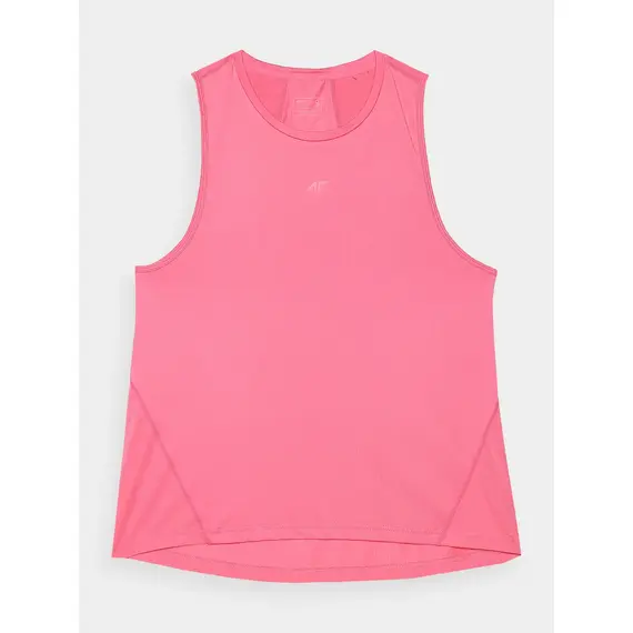 4F Top treningowy na ramiączkach damski F603 różowy, Kolor: różowy, Rozmiar: L, 4 zdjęcie