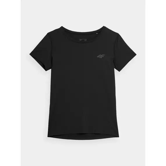 4F koszulka damska sportowa t-shirt treningowy F604 czarna, Kolor: czarny, Rozmiar: M, 5 zdjęcie