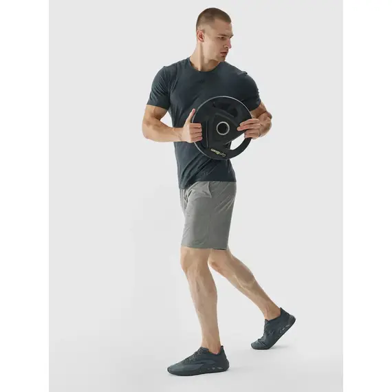 4F T-shirt na trening szybkoschnący M1003 zielony, Kolor: zielony, Rozmiar: M, 2 zdjęcie