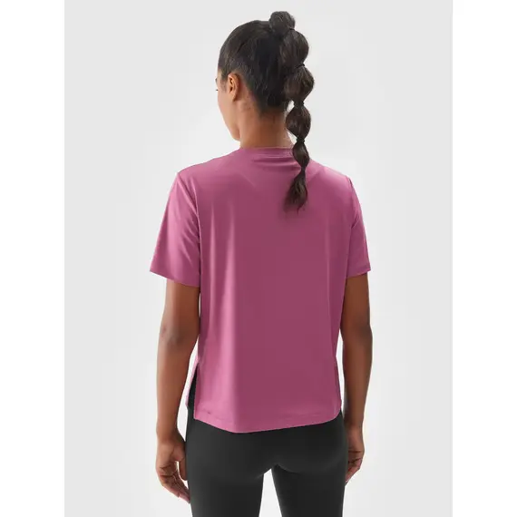4F T-shirt treningowy damski F1012 różowy, Kolor: różowy, Rozmiar: XS, 2 zdjęcie 4F T-shirt treningowy damski F1012 różowy, Kolor: różowy, Rozmiar: XS, 2 zdjęcie
