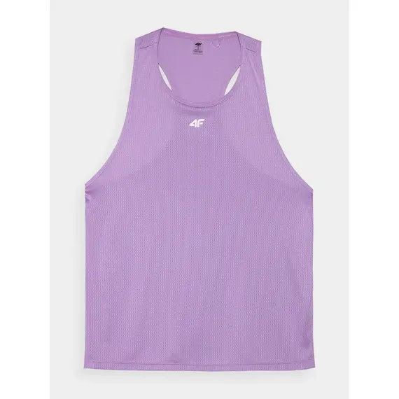 4F Top damski treningowy na ramiączkach F704 fioletowy, Kolor: fioletowy, Rozmiar: M, 5 zdjęcie