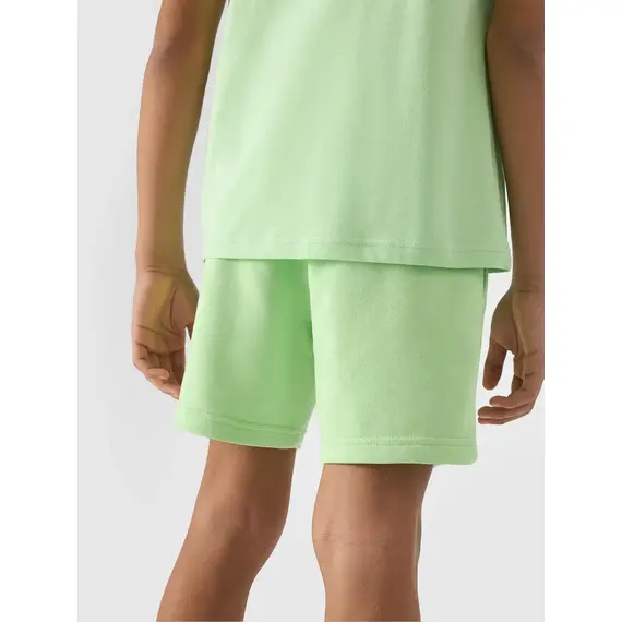 4F Spodenki krótkie chłopięce M272 zielone, Kolor: zielony, Rozmiar: 140, 4 zdjęcie