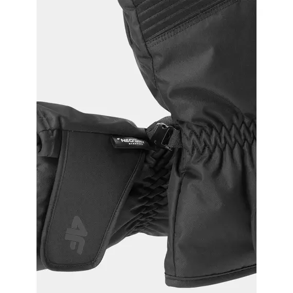 4F Rękawiczki męskie narciarskie Fnk M150 czarne, Kolor: czarny, Rozmiar: S, 2 zdjęcie