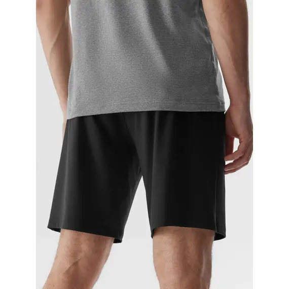 4F Spodenki treningowe męskie M697 czarne, Kolor: czarny, Rozmiar: M, 2 zdjęcie