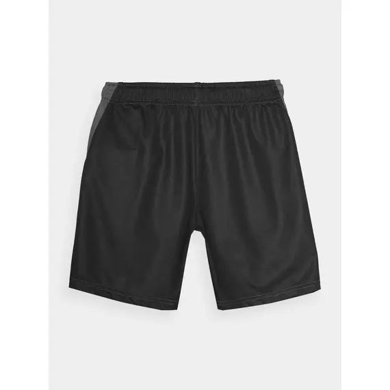 4F Spodenki krótkie chłopięce treningowe M485 szare, Kolor: czarny, Rozmiar: 146/152, 4 zdjęcie