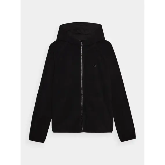 4F Polar damski rozpinany F291 czarny, Kolor: czarny, Rozmiar: XS, 5 zdjęcie