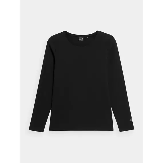 4F Longsleeve damski SLIM FIT F218 czarny, Kolor: czarny, Rozmiar: XS, 4 zdjęcie