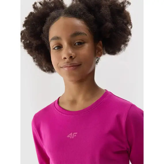 4F Longsleeve dziewczęcy F212 różowy, Kolor: różowy, Rozmiar: 158, 5 zdjęcie 4F Longsleeve dziewczęcy F212 różowy, Kolor: różowy, Rozmiar: 158, 5 zdjęcie